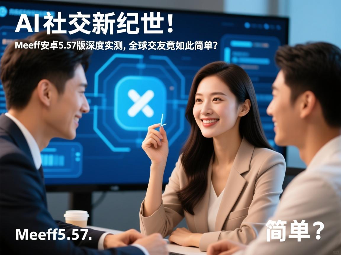 AI社交新纪元!Meeff安卓5.57版深度实测,全球交友竟如此简单?