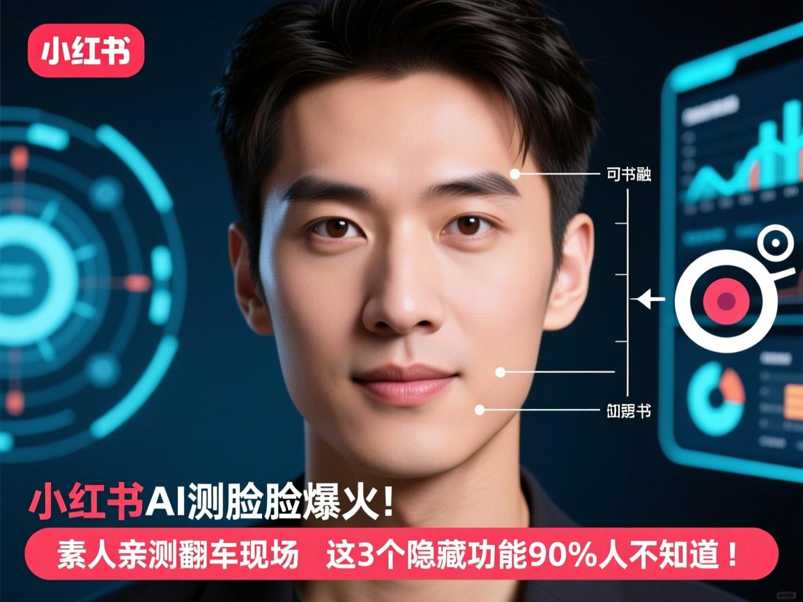 小红书AI测脸型爆火！素人亲测翻车现场，这3个隐藏功能90%人不知道