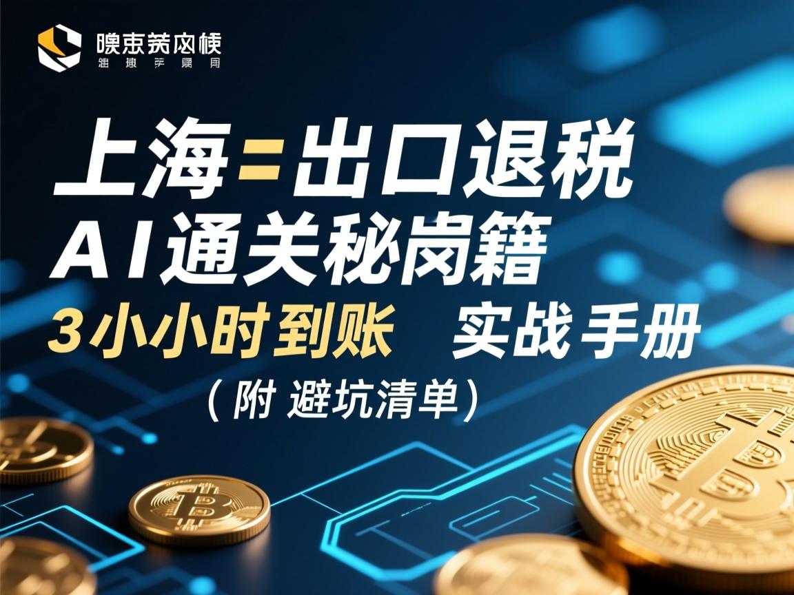 上海出口退税AI通关秘籍,3小时到账的实战手册(附避坑清单) 上海出口退税AI通关秘籍,3小时到账的实战手册(附避坑清单)