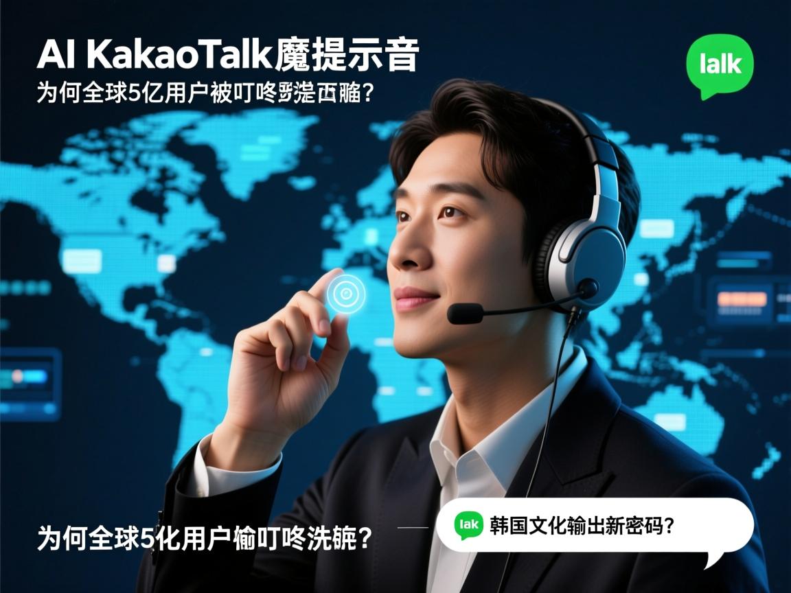 AI解码KakaoTalk魔性提示音,为何全球5亿用户被叮咚洗脑?韩国文化输出新密码