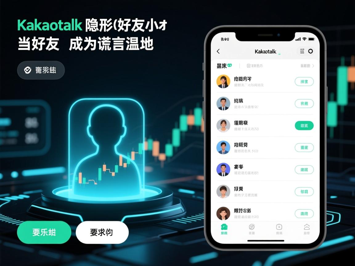 Kakaotalk隐形好友功能,当好友列表成为谎言温床