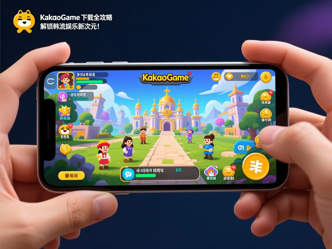 韩国人手机里的游戏王国，KakaoGame下载全攻略，解锁韩流娱乐新次元！