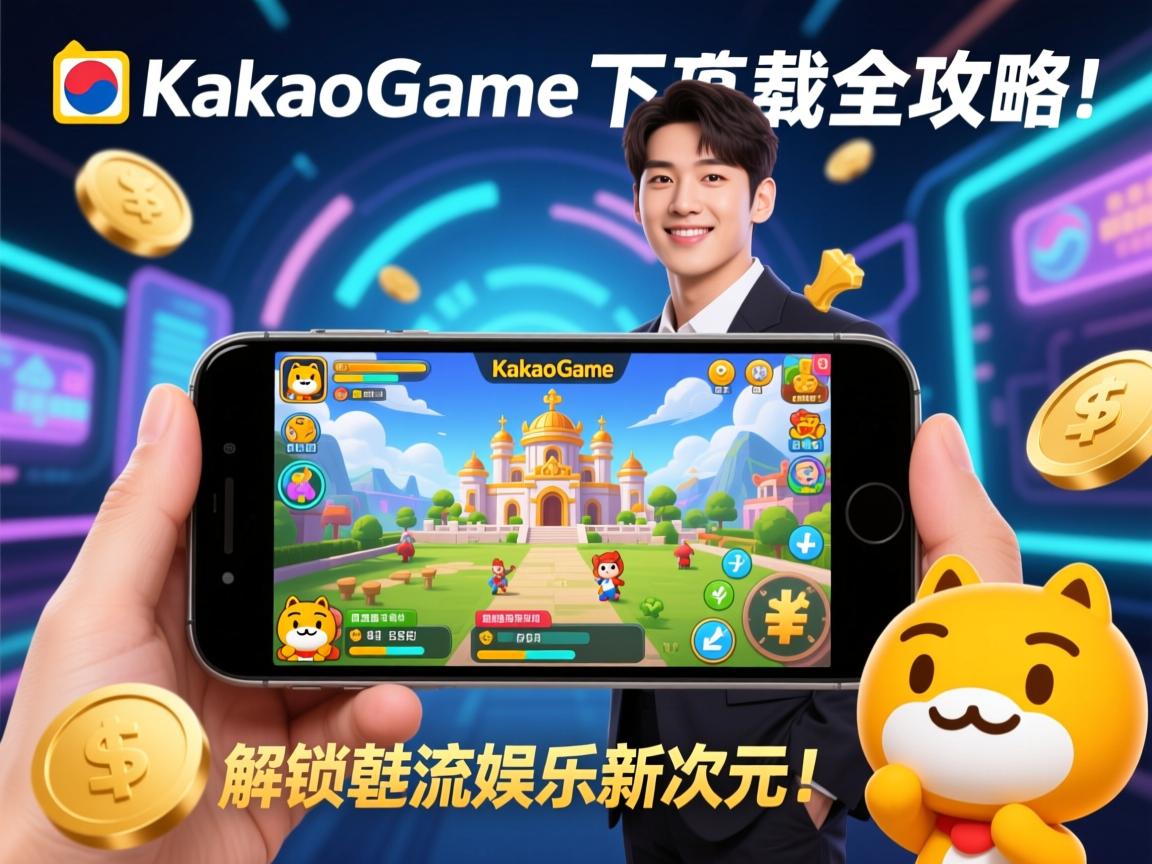 韩国人手机里的游戏王国,KakaoGame下载全攻略,解锁韩流娱乐新次元!