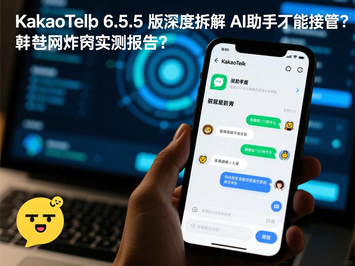 KakaoTalk 6.5.5 版本深度拆解,AI助手竟能接管聊天?韩网炸锅实测报告