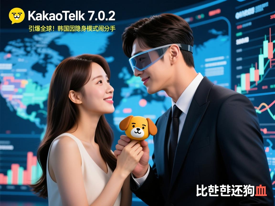 KakaoTalk 7.0.2引爆全球!韩国情侣因隐身模式闹分手,网友,比韩剧还狗血