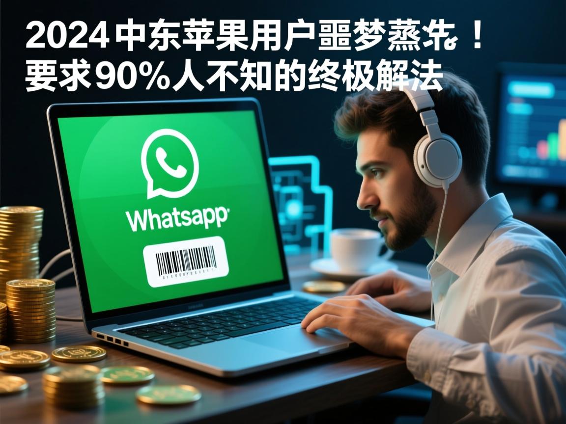 2024中东苹果用户噩梦,WhatsApp验证码人间蒸发!90%人不知的终极解法