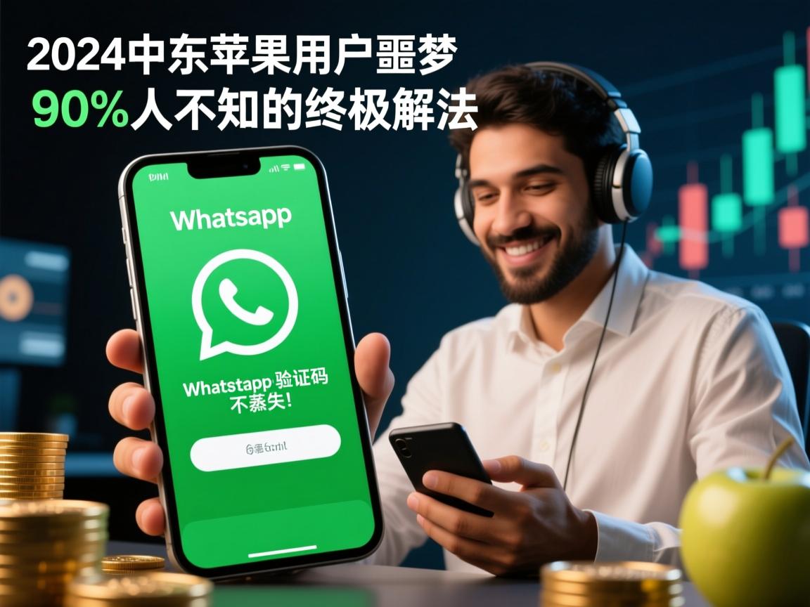 2024中东苹果用户噩梦,WhatsApp验证码人间蒸发!90%人不知的终极解法