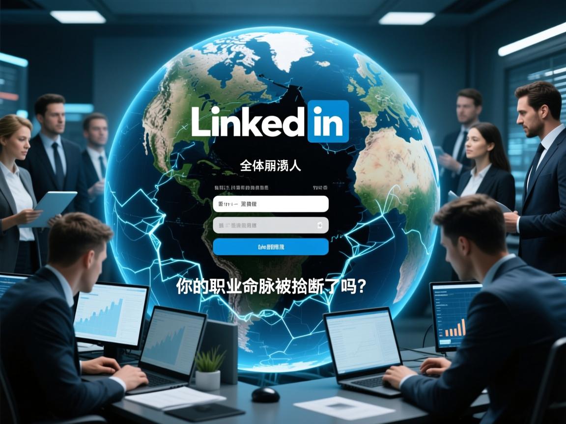 全球职场人集体崩溃!LinkedIn突现登录黑洞,你的职业命脉被掐断了吗?