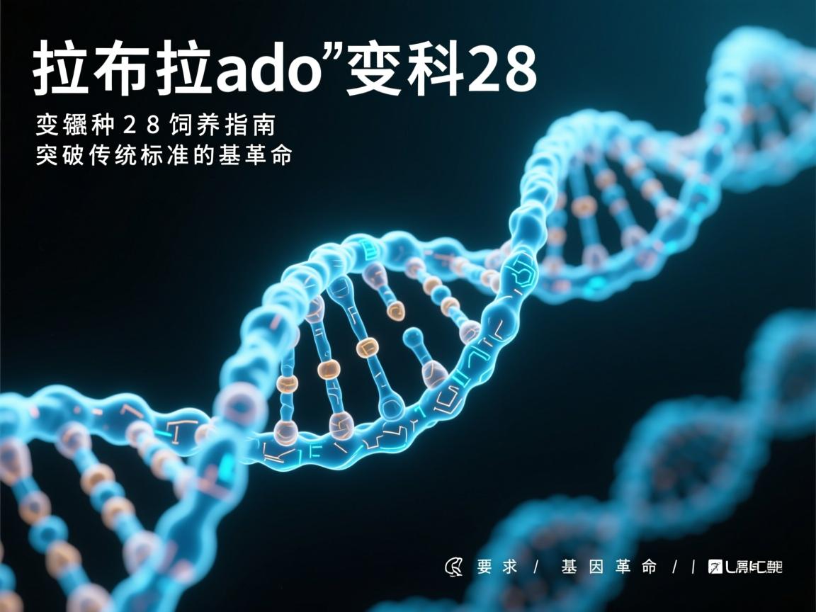 拉布拉多变种28饲养指南,突破传统标准的基因革命