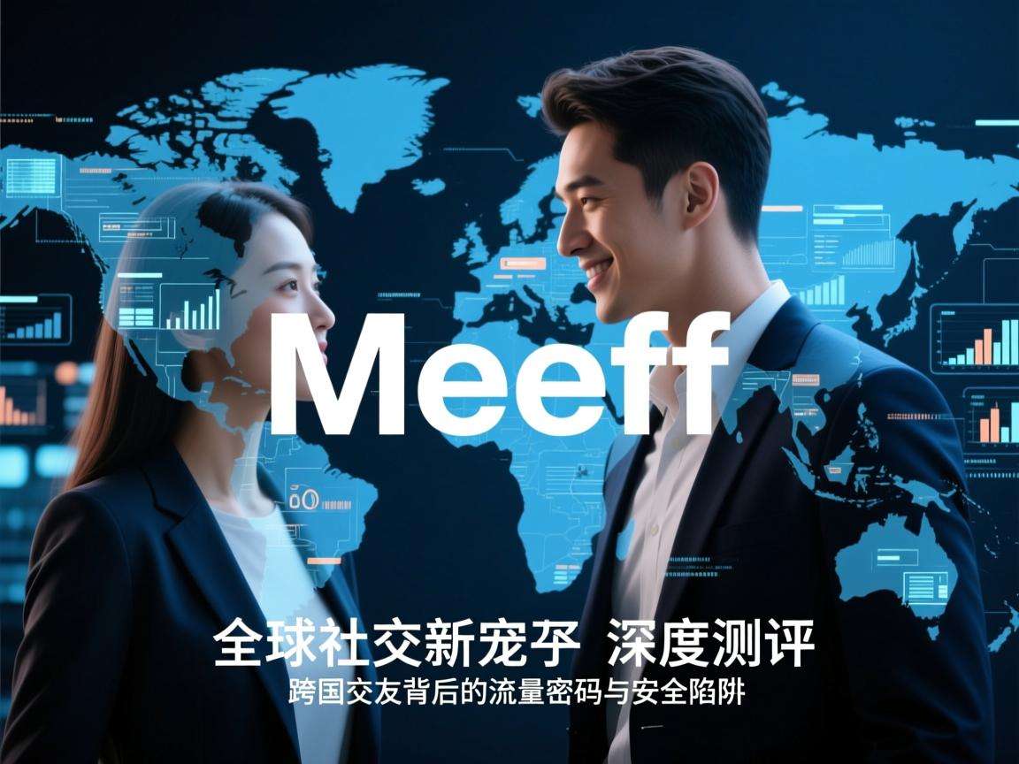 全球社交新宠Meeff深度测评,跨国交友背后的流量密码与安全陷阱