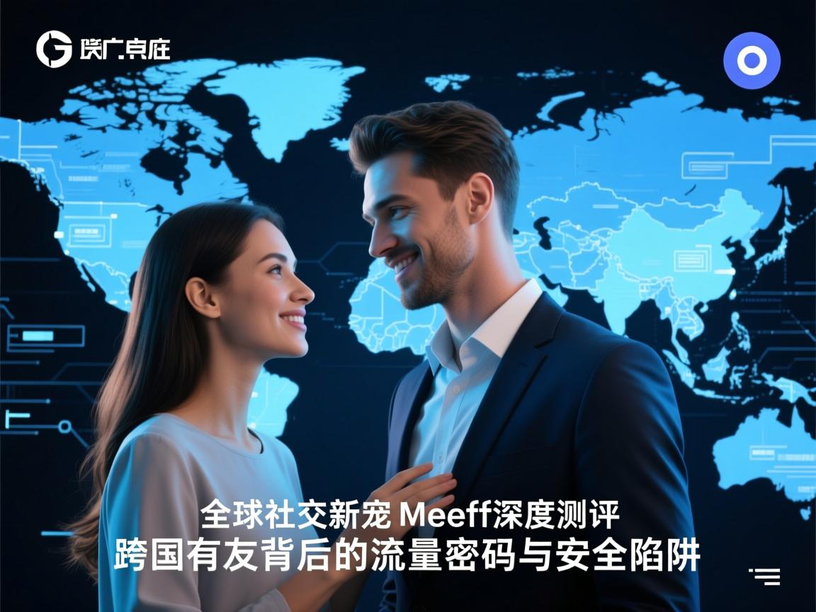 全球社交新宠Meeff深度测评,跨国交友背后的流量密码与安全陷阱
