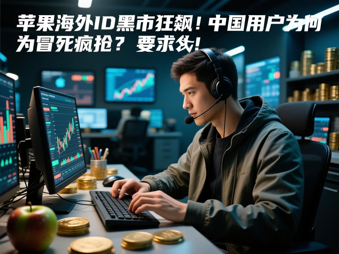 苹果海外ID黑市狂飙!中国用户为何冒死疯抢? 苹果海外ID黑市狂飙!中国用户为何冒死疯抢?