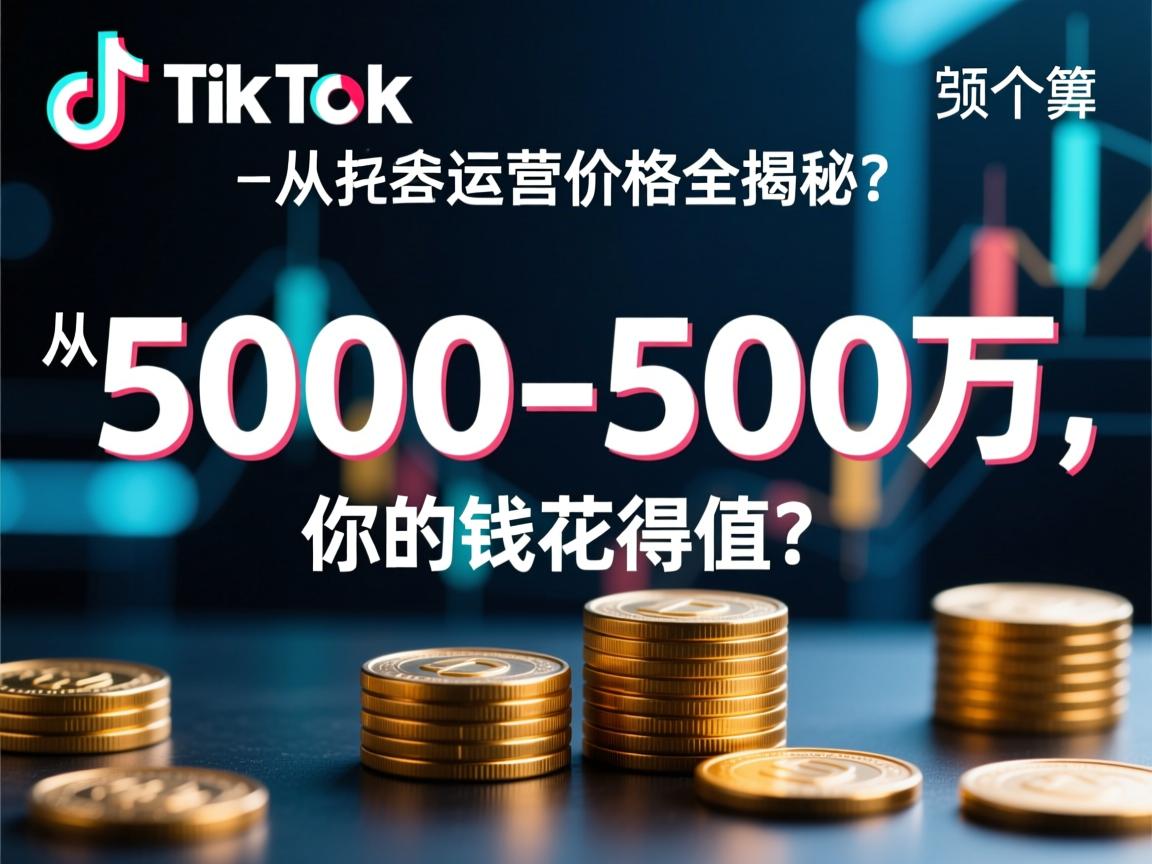 详细阅读:TikTok代运营价格全揭秘,从5000到50万,你的钱花得值吗? TikTok代运营价格全揭秘,从5000到50万,你的钱花得值吗?