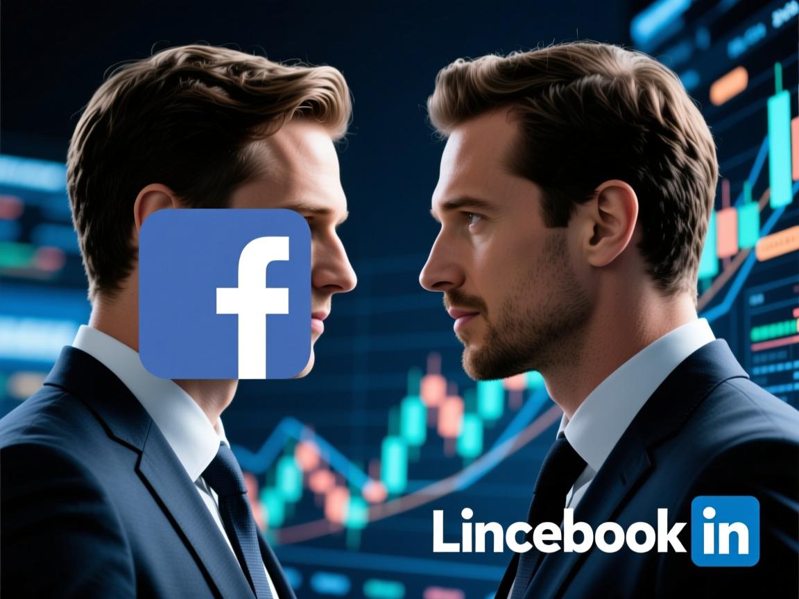 Facebook与LinkedIn,社交双雄的隐秘战争,谁才是你的数字人生主宰?