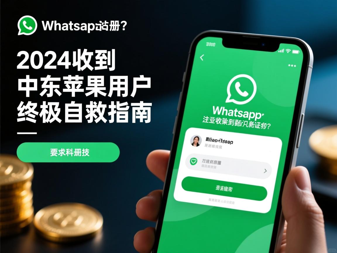 WhatsApp注册收不到验证码?2024中东苹果用户终极自救指南