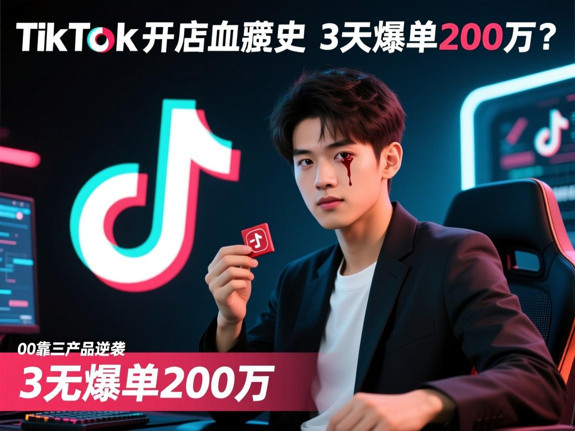 详细阅读:TikTok开店血泪史,3天爆单200万,00后靠三无产品逆袭,平台规则暗藏杀机? TikTok开店血泪史,3天爆单200万,00后靠三无产品逆袭,平台规则暗藏杀机?