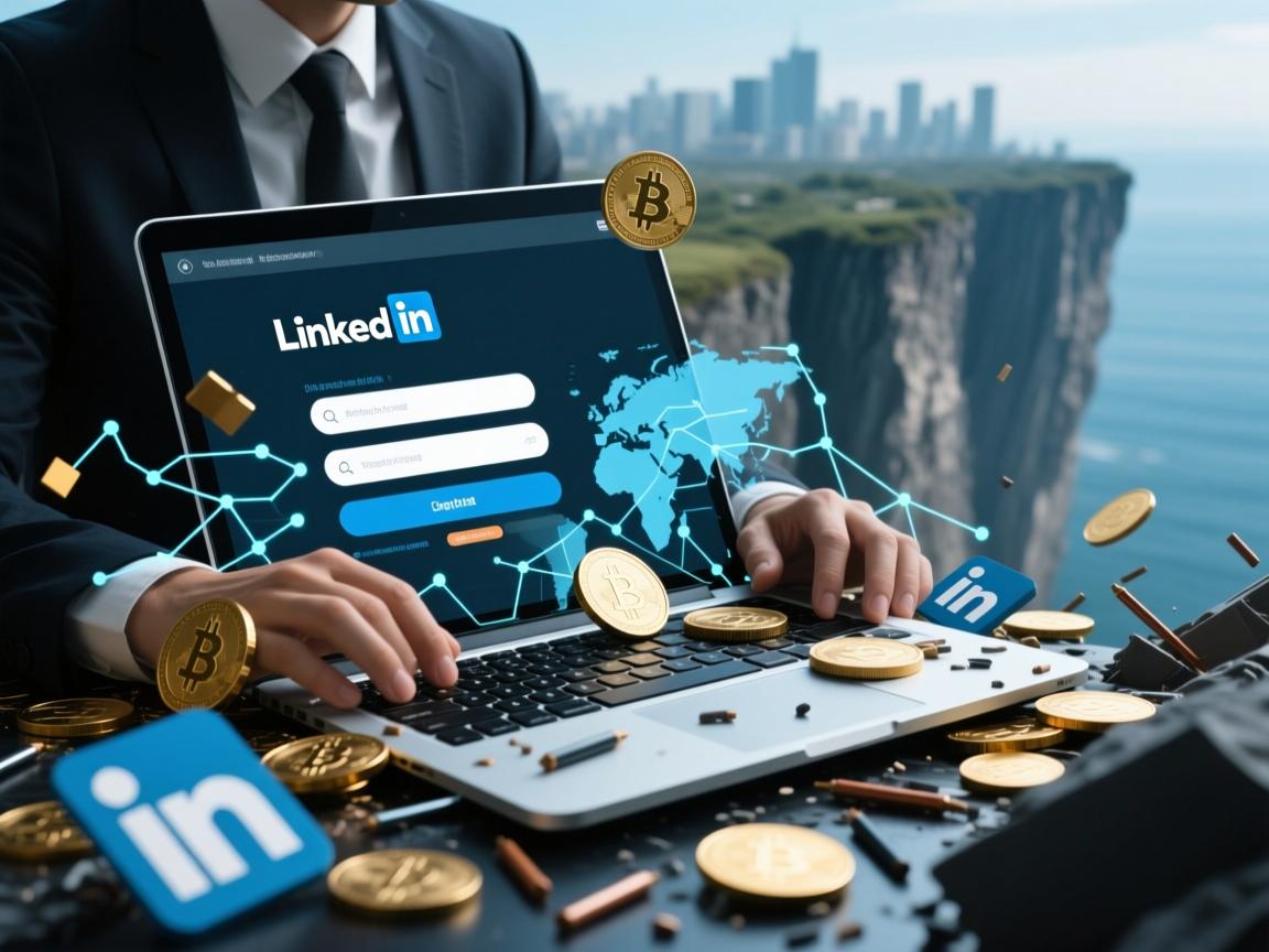 AI深度解析,LinkedIn全球登录瘫痪,职场社交遭遇数字断崖!