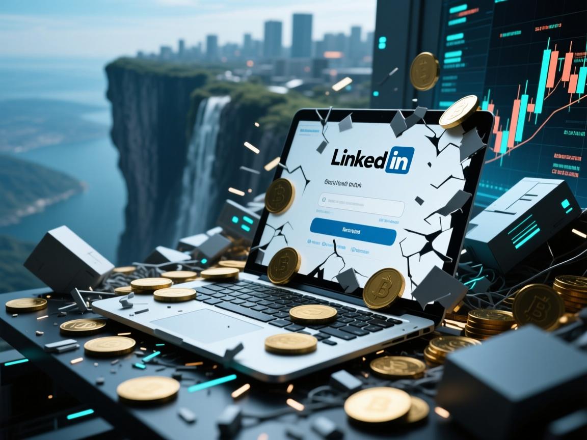 AI深度解析,LinkedIn全球登录瘫痪,职场社交遭遇数字断崖!