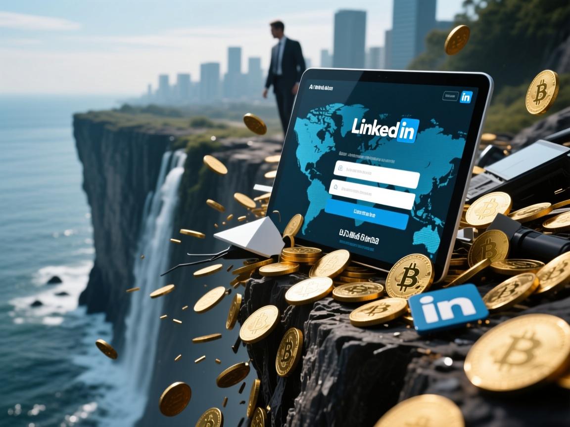 AI深度解析,LinkedIn全球登录瘫痪,职场社交遭遇数字断崖!