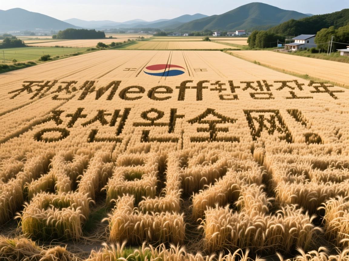 韩国麦田惊现神秘中文!Meeff网友破译千年预言,真相让全网失眠