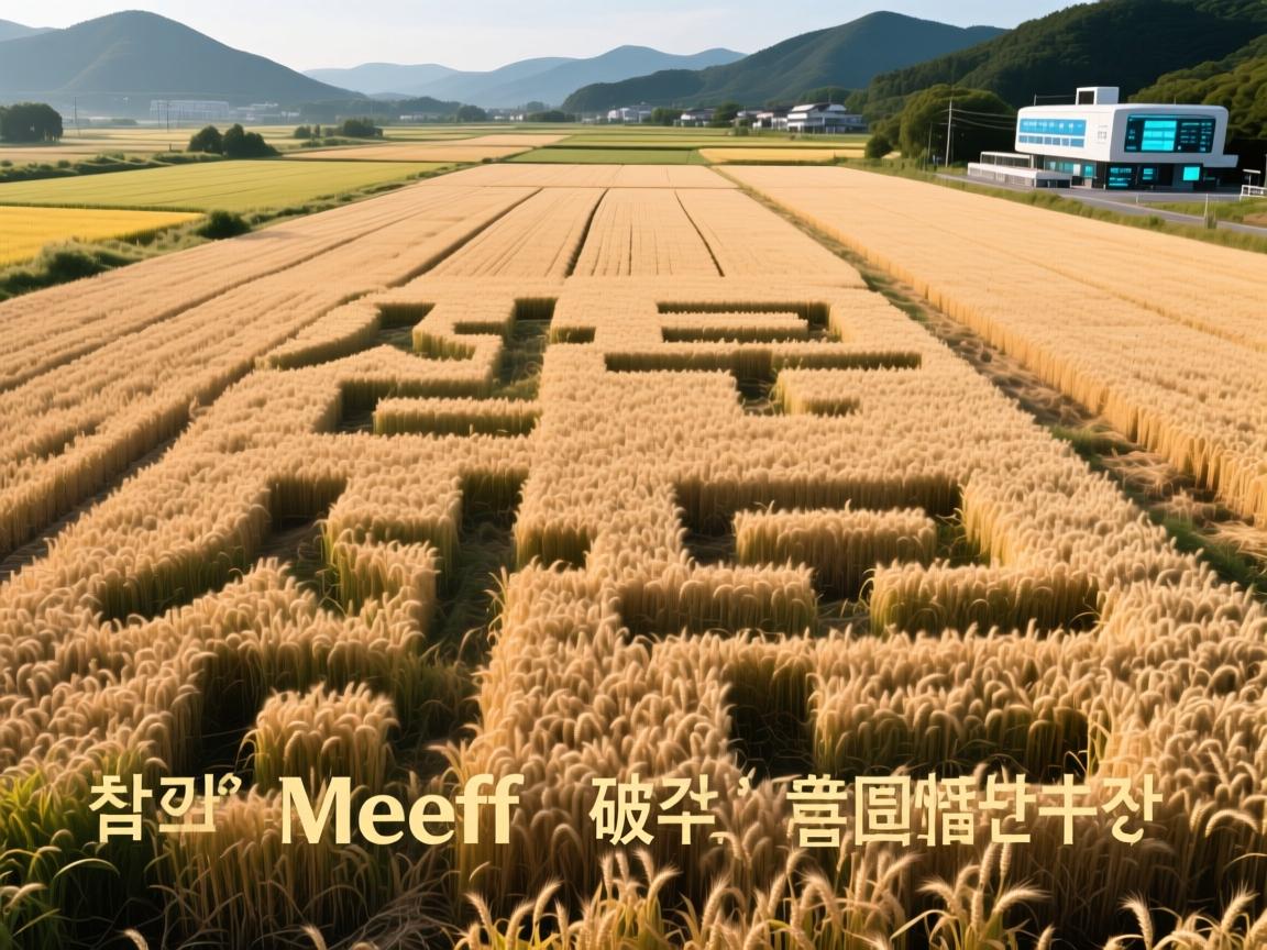 韩国麦田惊现神秘中文!Meeff网友破译千年预言,真相让全网失眠