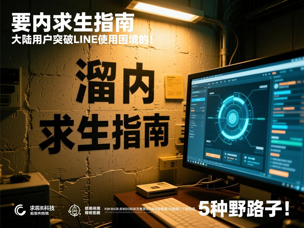 墙内求生指南,大陆用户突破LINE使用困境的5种野路子!