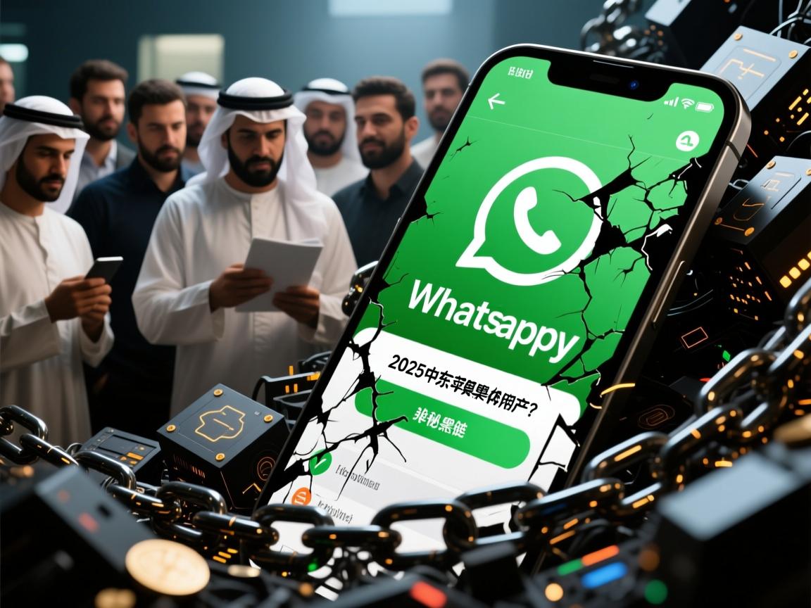 2025中东苹果用户集体崩溃!WhatsApp验证码神秘消失背后,竟藏千亿黑产链?