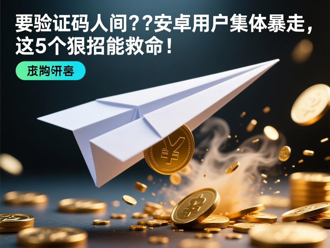 纸飞机验证码人间蒸发?安卓用户集体暴走,这5个狠招能救命!