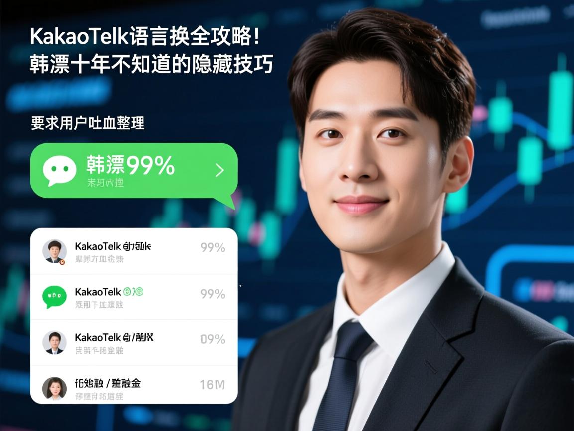KakaoTalk语言切换全攻略!韩漂十年吐血整理,99%用户不知道的隐藏技巧