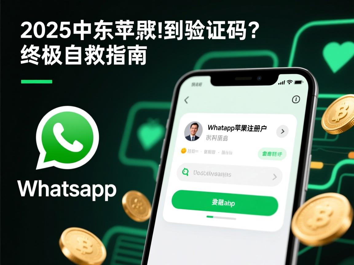 WhatsApp注册收不到验证码？2025中东苹果用户终极自救指南
