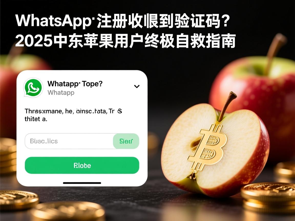 WhatsApp注册收不到验证码?2025中东苹果用户终极自救指南