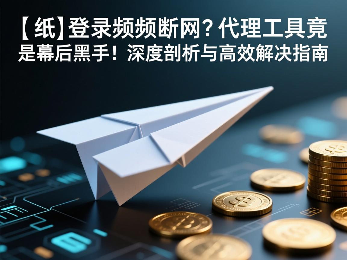 }纸飞机登录频频断网?代理工具竟是幕后黑手!深度剖析与高效解决指南