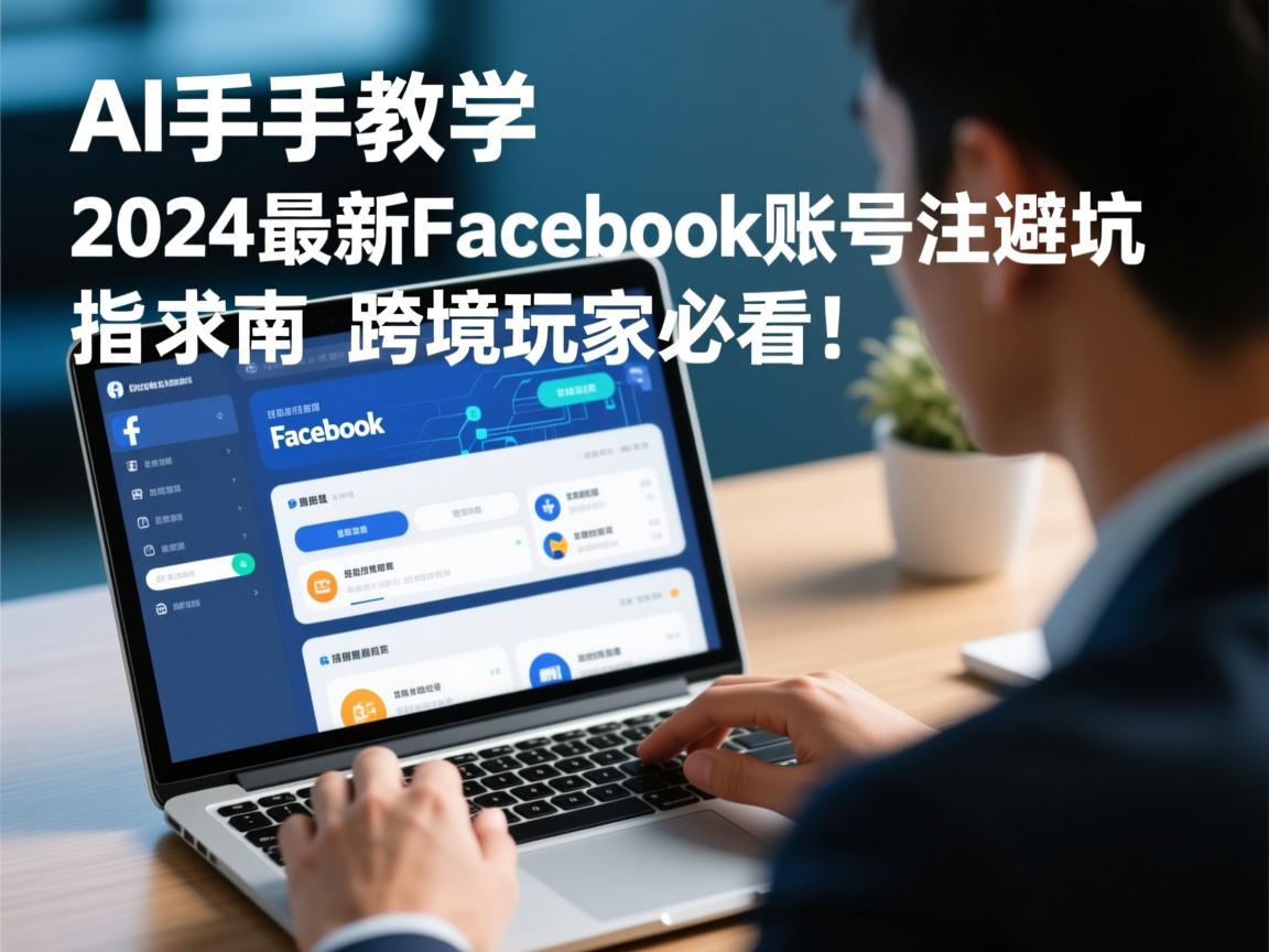 AI手把手教学,2024最新Facebook账号注册避坑指南,跨境玩家必看!