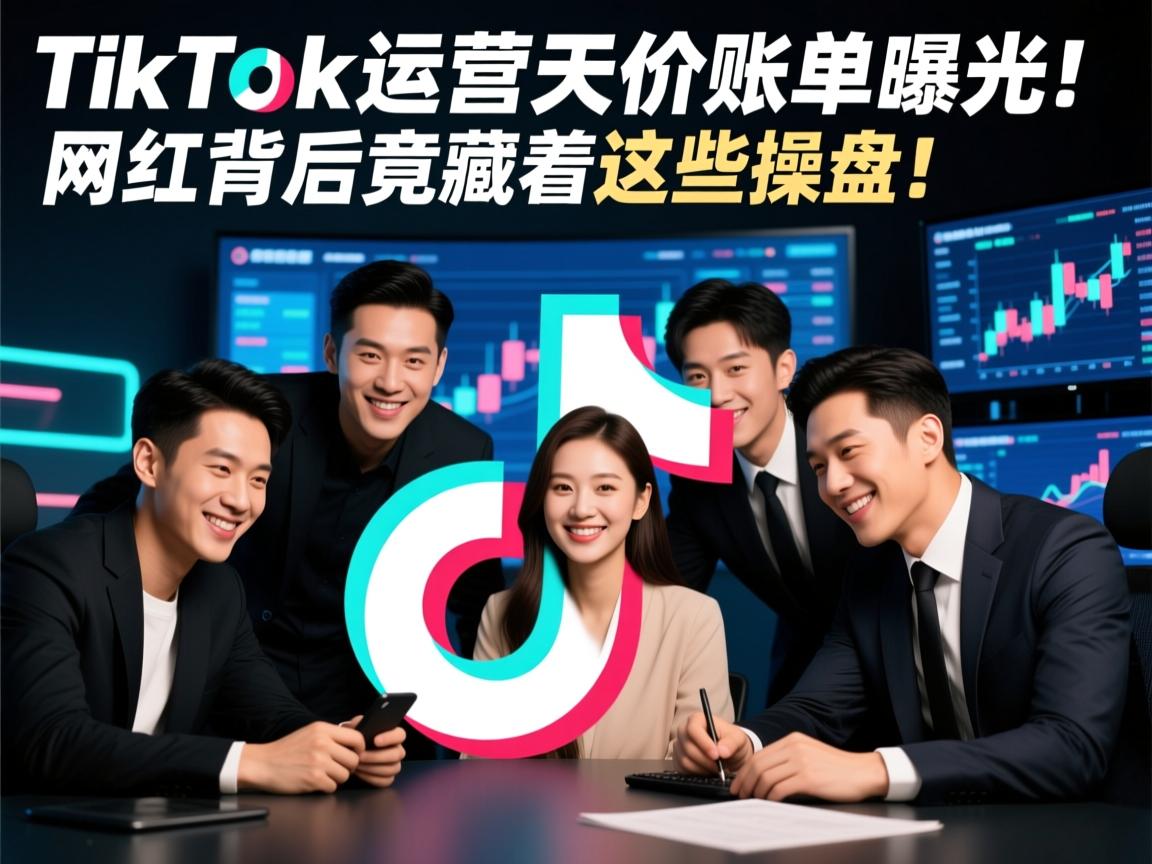 TikTok代运营天价账单曝光！百万级网红背后竟藏着这些操盘手