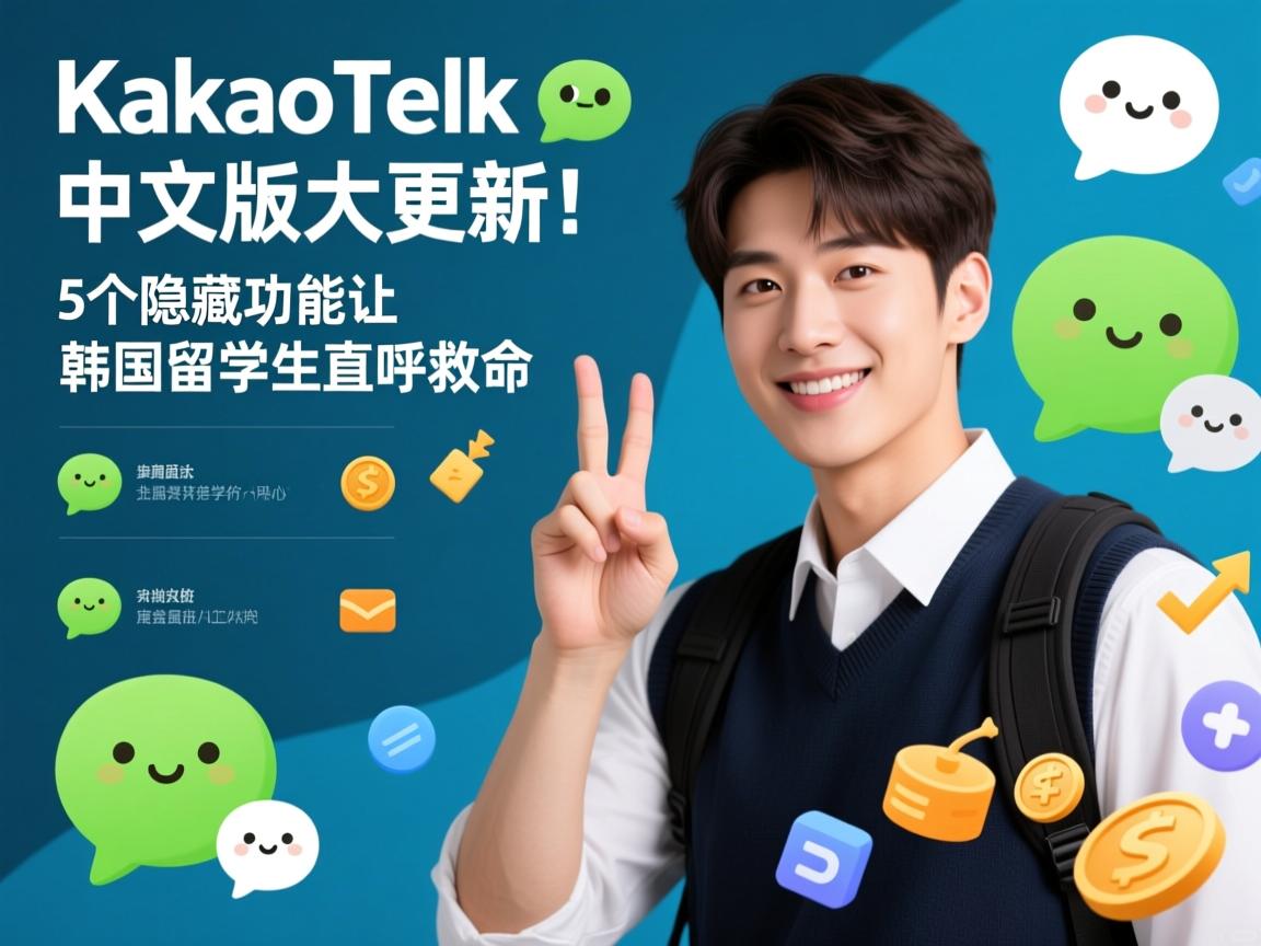 详细阅读:KakaoTalk中文版大更新!这5个隐藏功能让韩国留学生直呼救命 KakaoTalk中文版大更新!这5个隐藏功能让韩国留学生直呼救命