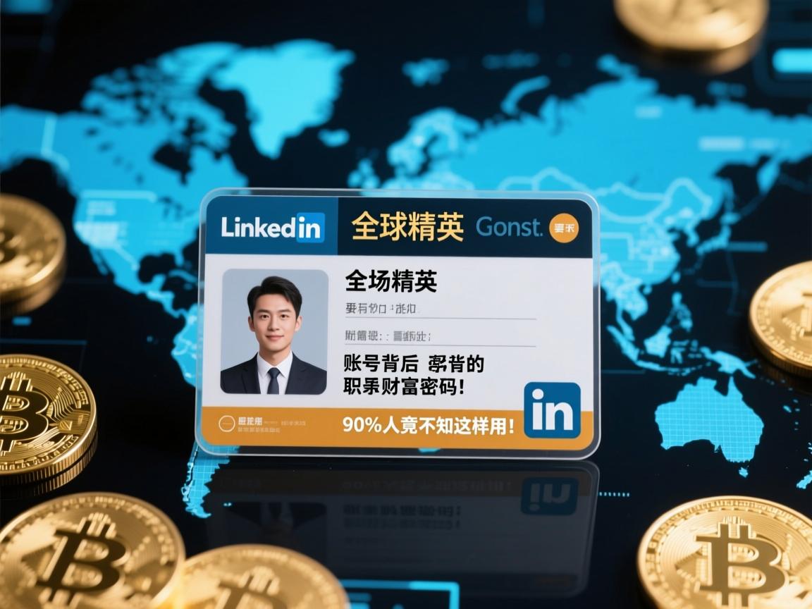 全球精英的职场身份证，LinkedIn账号背后的财富密码，90%的人竟不知这样用！