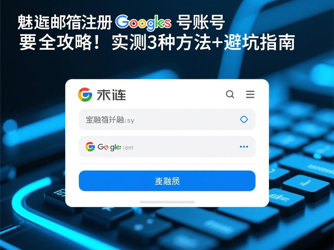 魅族邮箱注册谷歌账号全攻略!实测3种方法+避坑指南