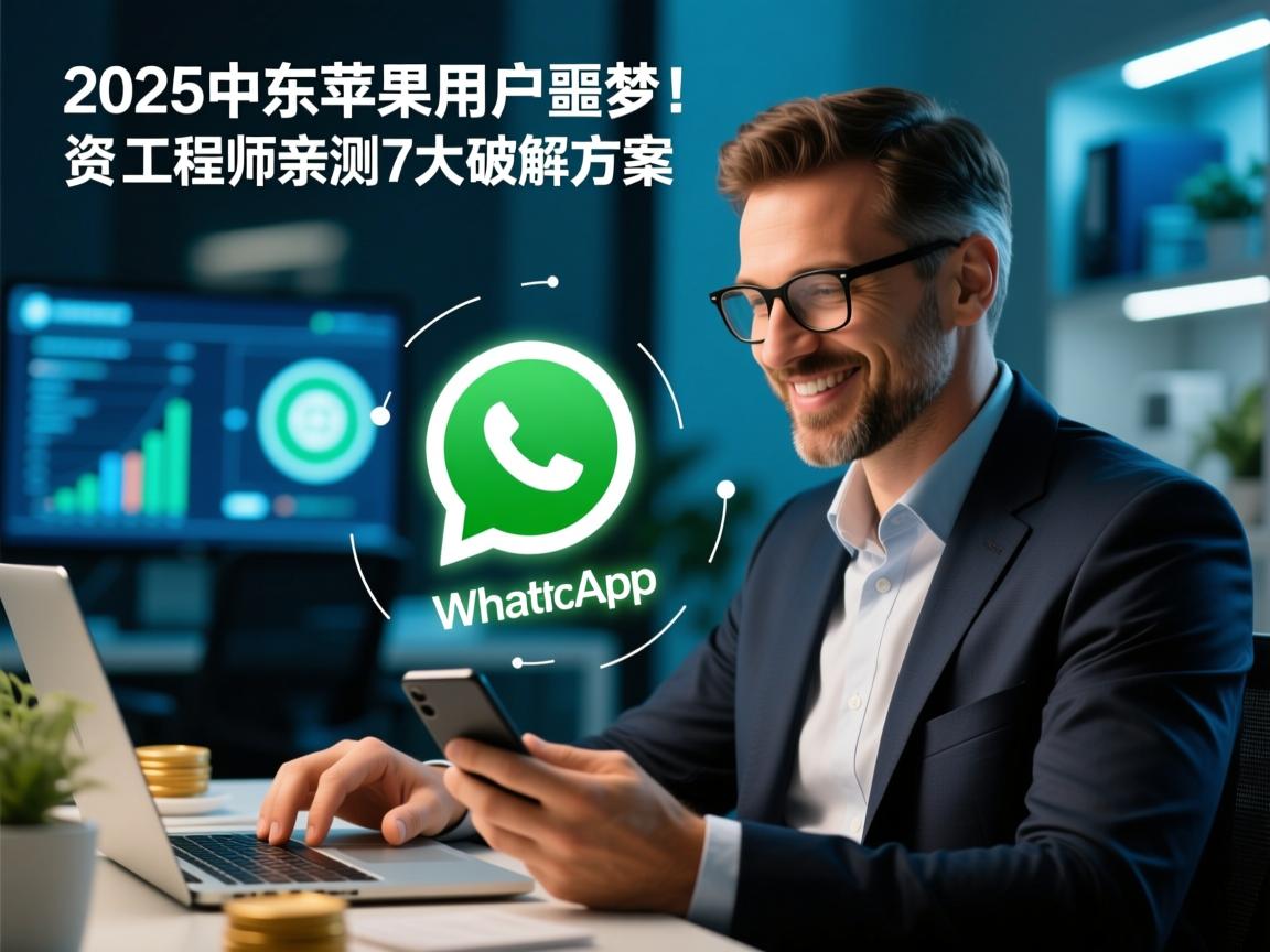 2025中东苹果用户噩梦,WhatsApp验证码消失全解!资深工程师亲测7大破解方案