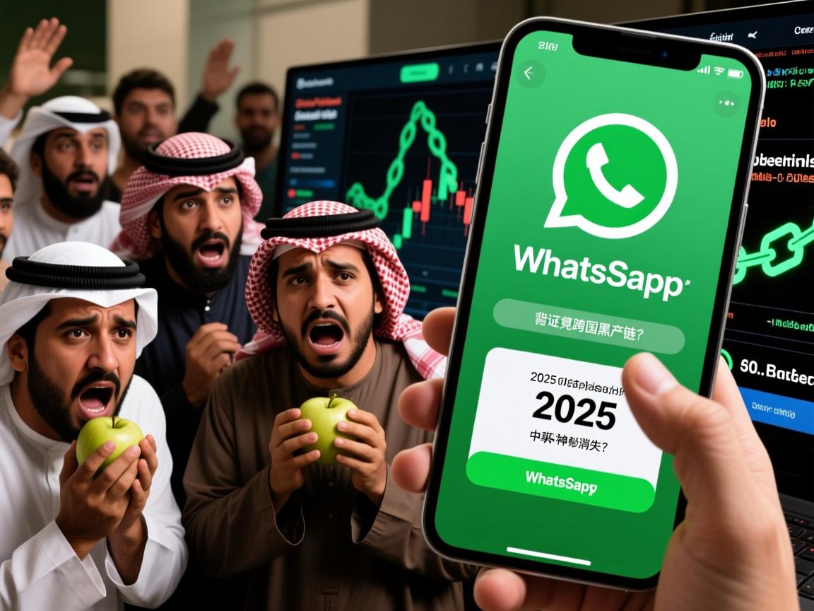 2025中东苹果用户集体恐慌!WhatsApp验证码神秘消失,背后竟藏跨国黑产链?