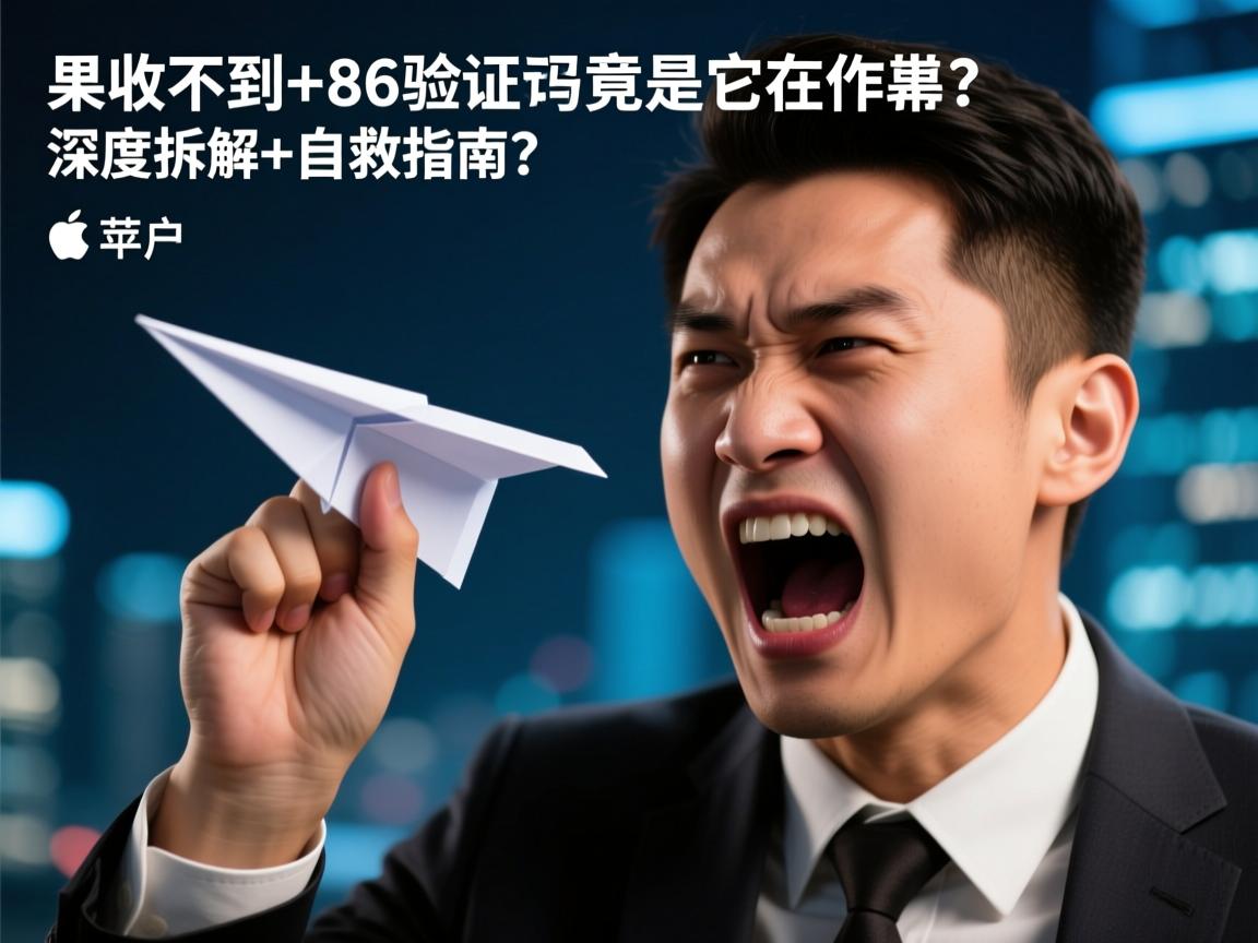 苹果用户暴怒!纸飞机收不到+86验证码,竟是它在作祟?深度拆解+自救指南)