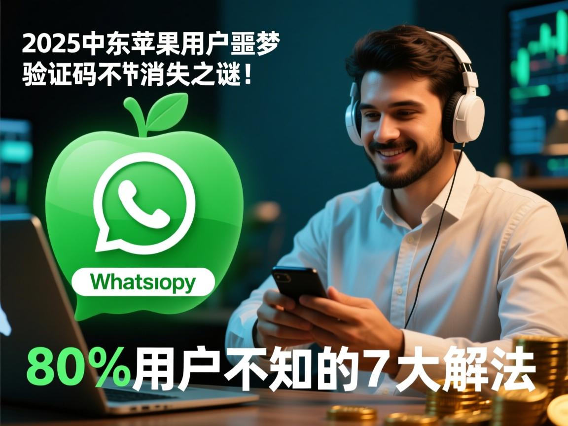 2025中东苹果用户噩梦，WhatsApp验证码消失之谜！80%用户不知的7大解法