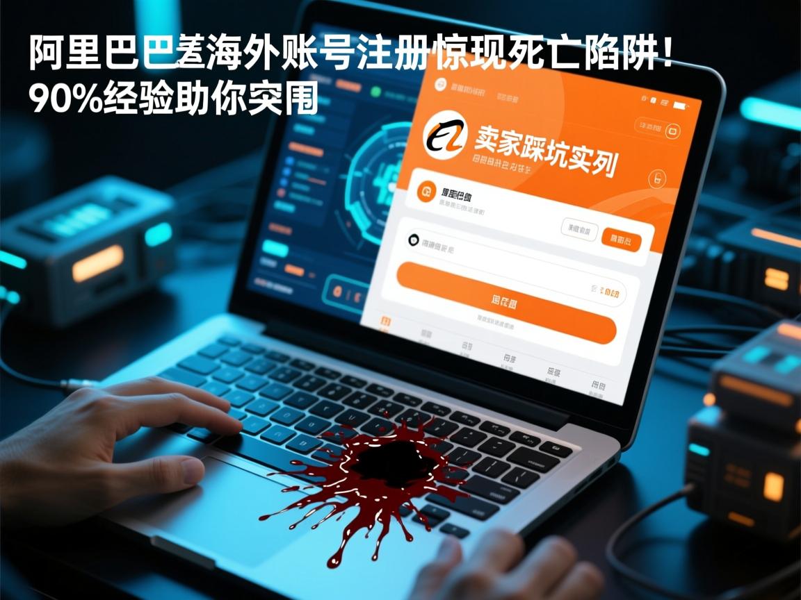 阿里巴巴海外账号注册惊现死亡陷阱!90%卖家踩坑实录,血泪经验助你突围
