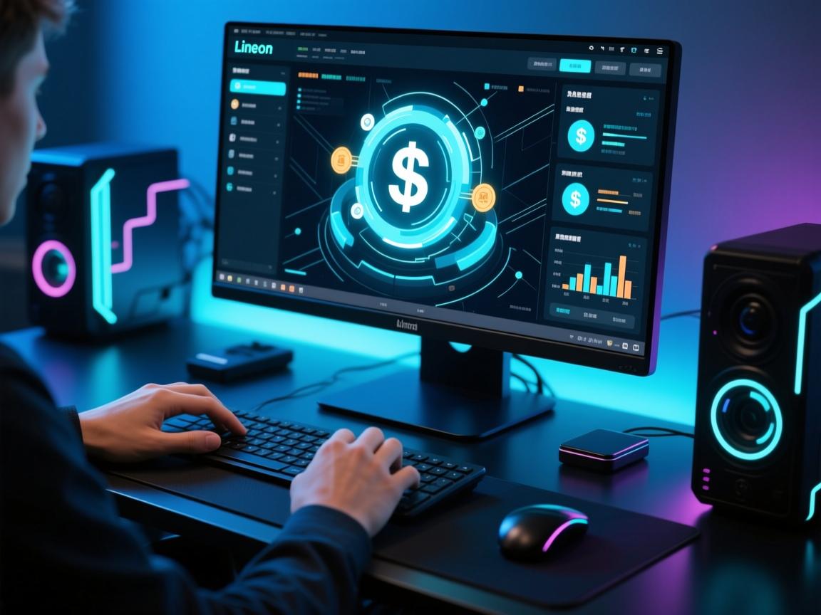 Lineon图标包深度测评,手把手教你打造赛博桌面,网友直呼自由境账号出售太值了!