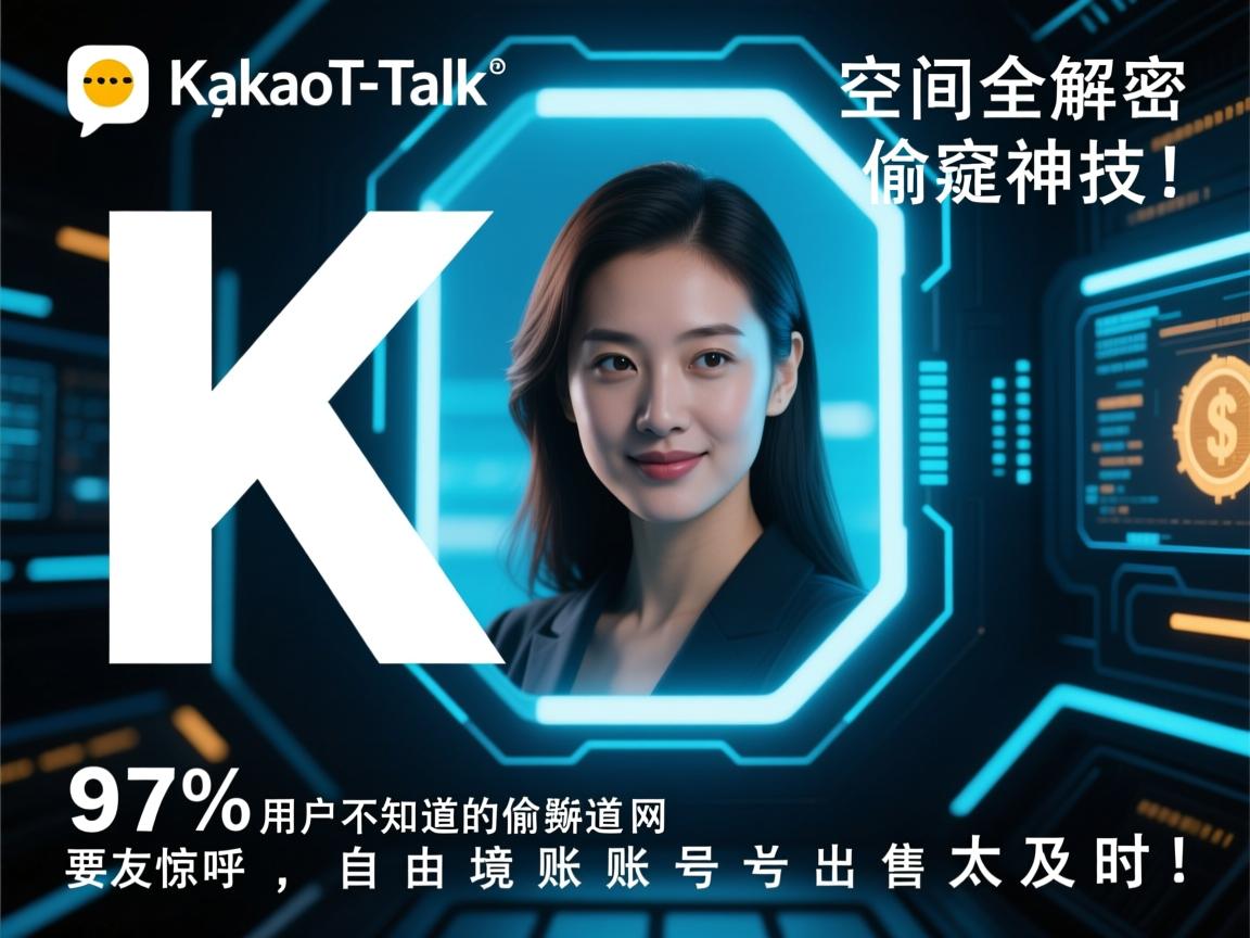 KakaoTalk空间全解密，97%用户不知道的偷窥神技！网友惊呼，自由境账号出售太及时！