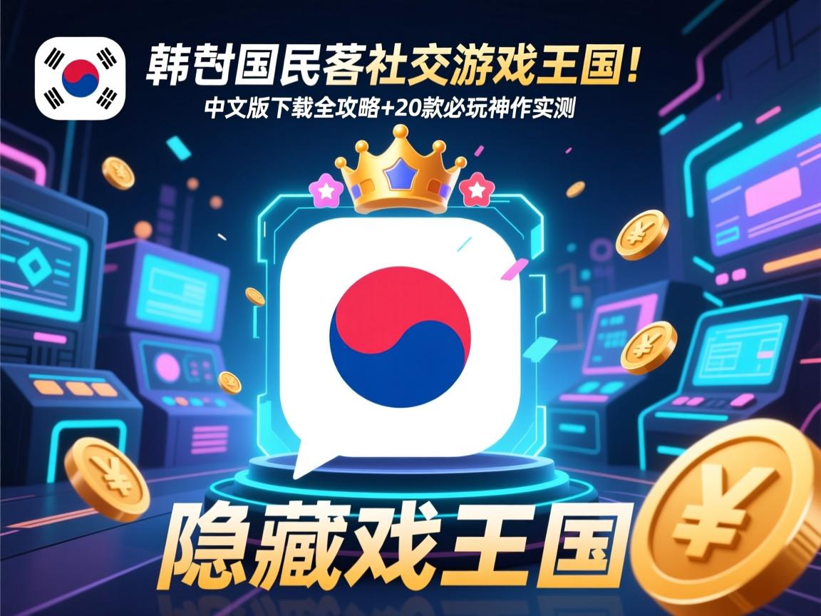 详细阅读:韩国国民级社交软件隐藏游戏王国!中文版下载全攻略+20款必玩神作实测 韩国国民级社交软件隐藏游戏王国!中文版下载全攻略+20款必玩神作实测