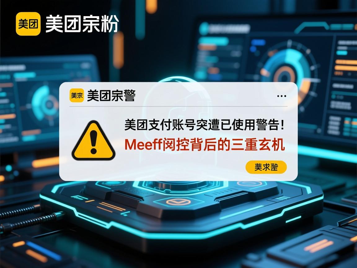 美团支付账号突遭已使用警告!Meeff风控背后的三重玄机