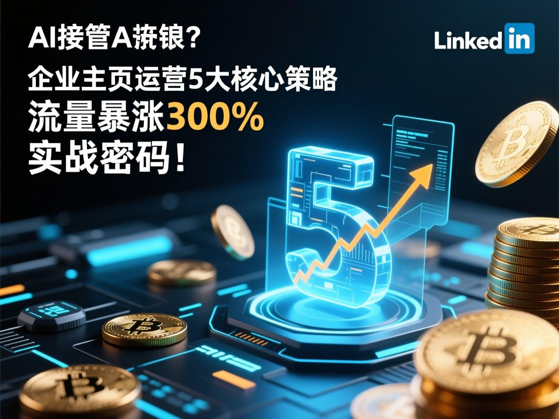 AI接管LinkedIn?企业主页运营5大核心策略,流量暴涨300%的实战密码!