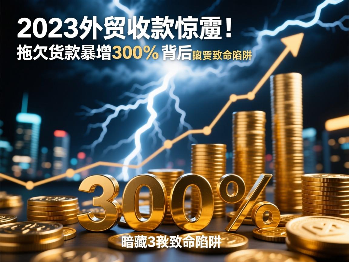 2023外贸收款惊雷!拖欠货款暴增300%背后,暗藏3大致命陷阱