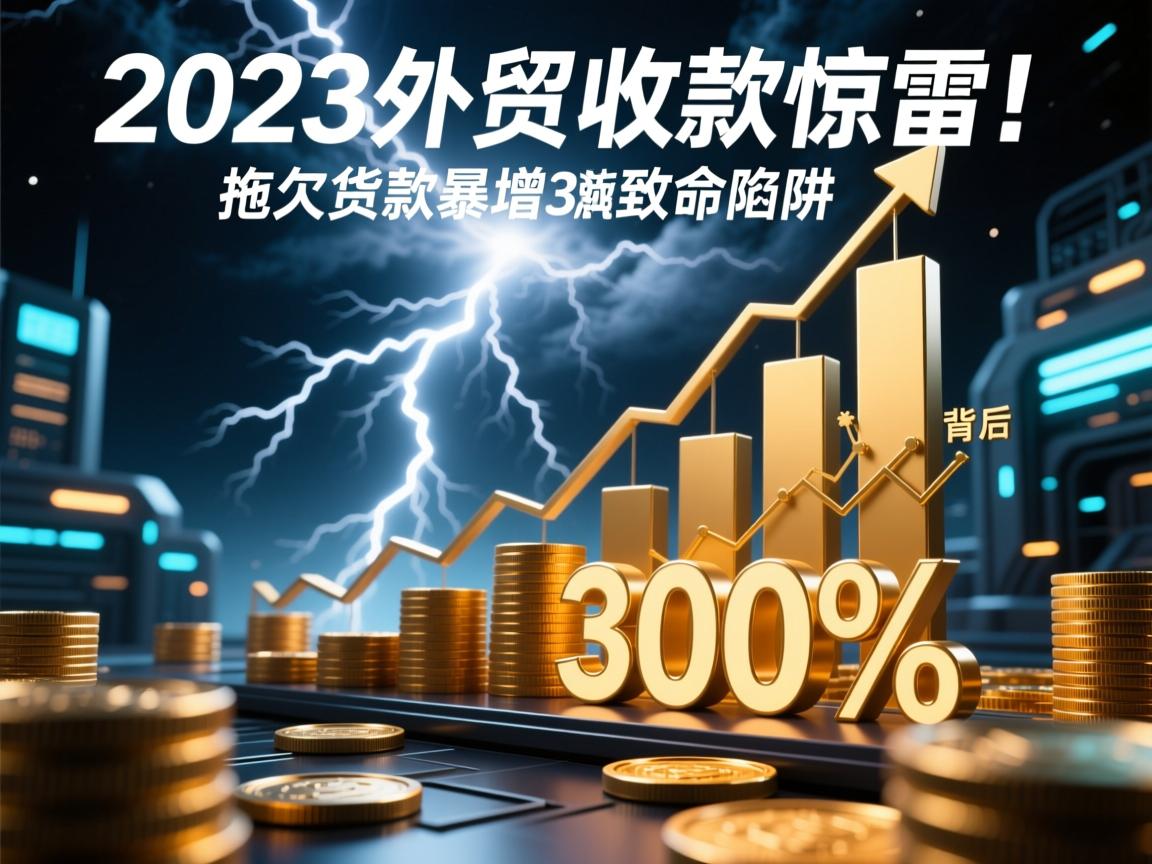 2023外贸收款惊雷！拖欠货款暴增300%背后，暗藏3大致命陷阱