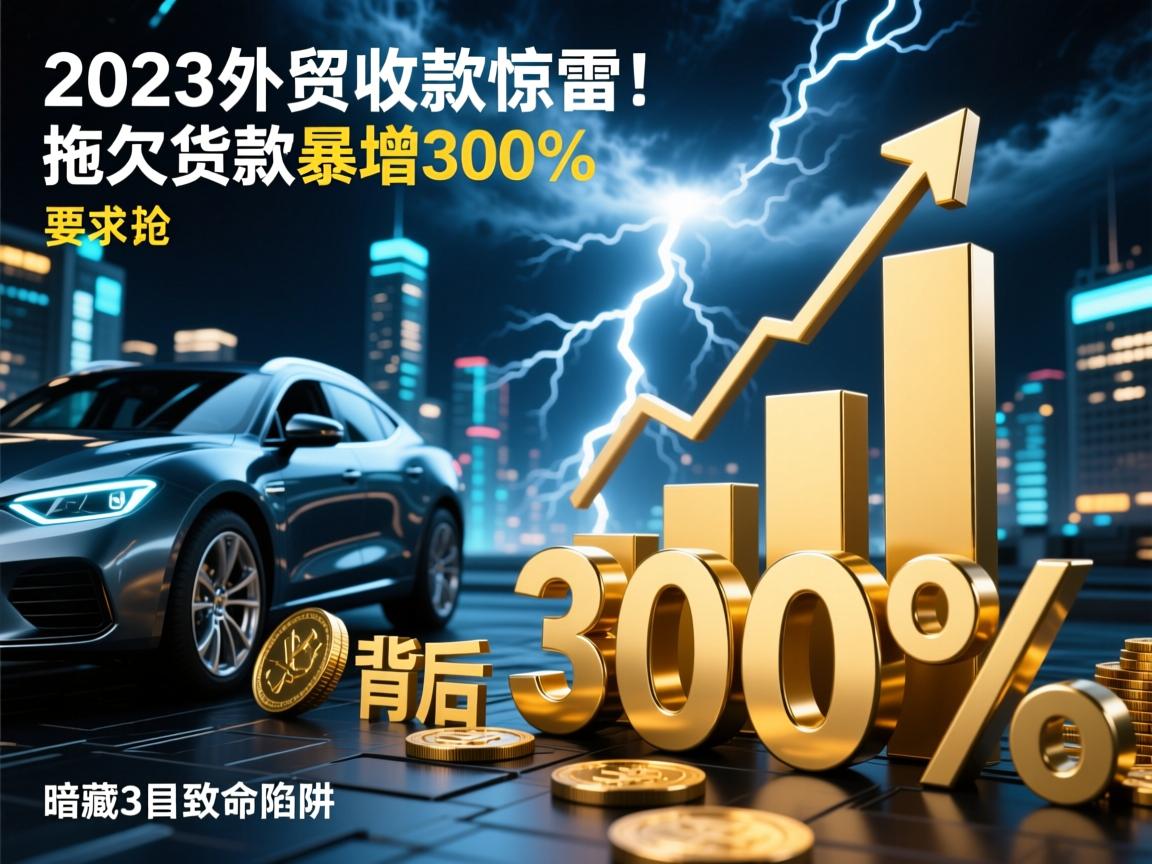 2023外贸收款惊雷!拖欠货款暴增300%背后,暗藏3大致命陷阱